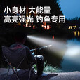 探险者头灯帽夹手电筒强光超长续航锂电池钓鱼夜钓灯赶海户外灯 顶配XPG光杯款【续航6-8H】