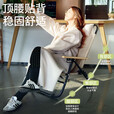 探险者（TAN XIAN ZHE）躺椅折叠椅户外露营椅办公室午休午睡椅五档加高靠背月亮椅克米特 五档调节【加高靠背】躺椅 卡其