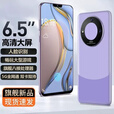 全新款智能手机512G内存M60全网通5G大屏娱乐人脸畅玩王者百元机 雅丹紫【全新未拆封+人脸识别】 1TB