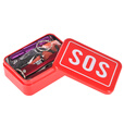 初构想SOS应急工具盒户外多功能自驾游应急求生工具套装装备 红色