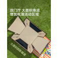 伯希和（Pelliot）户外银胶帐篷天幕二合一露营折叠便携野营过夜16502704 卡其色