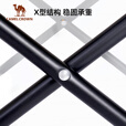 骆驼（CAMEL）户外精致露营折叠椅便携式靠背钓鱼凳子导演椅躺椅懒人月亮椅 1J32265970J-印花薄荷绿