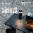 山趣（ShineTrip）户外战术风多功能桌露营IGT铝合金箱一单元板侧边桌便携桌椅板凳 05系列一单元战术侧边桌(高度可调节)