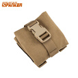 出众者战术回收袋molle副包弹夹收集袋可折叠杂物收纳包户外工具腰包 狼棕色COB