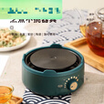 阿尤布户外电磁炉可充电式电热炉500烧水煮茶炉咖啡煮加热保温多 复古绿围边款