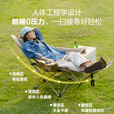 vidalido维达利多户外露营折叠躺椅便携办公午休阳台家用休闲午睡陪护躺椅 不夹棉便携款卡其色