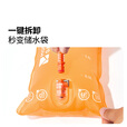 牧高笛（MOBIGARDEN）京泉便携饮水袋 户外露营登山徒步折叠软水袋 NX25690005 溢彩橙