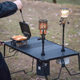 Campingmoon柯曼双炉头IGT桌轻量户外便携BKZ06-L摩旅小桌板自驾游扁气炉头桌 【BKZ06-L】双炉架IGT桌