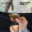 山趣（ShineTrip）户外05系战术磁吸挂灯扣露营帐篷天幕强磁吸附多功能桌布挂物挂钩 逐暮黑