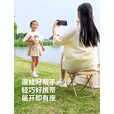 野徒者户外折叠凳子露营便携式小马扎折叠椅排队手包钓鱼椅子野餐用品 雅致黑【大号】 出口品质