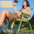 骆驼（CAMEL）【骆驼×熊出没】月亮椅折叠椅凳子户外露营钓鱼写生舒适便携躺椅 丛林绿-克米特椅*2-Z1DTC036