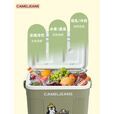骆驼（CAMEL）户外保温箱家用冰桶冷藏箱烧烤露营野炊钓鱼运输手提 O021 不焦绿
