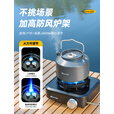 嘻由分体式卡式炉锅具三件套卡磁炉厨房套装全套带锅户外露营全套装备 分体炉+30L收纳包+316烤盘 【液态灰3+1稳压分体炉】
