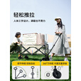 伯希和（Pelliot）HIKER露营车户外折叠手拉小推车便携野餐摆摊拖车16306003曜石黑