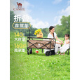 CAMEL露营车户外折叠拉快递儿童输液小推车买菜溜娃遛狗拖车野餐营摆摊