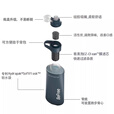 KATADYN瑞士康迪BeFree AC 1L便携式净水器超轻可折叠净水袋户外滤水壶 BeFree AC 0.5L蓝色（含滤芯）