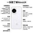 华为nova14【24期免息】新品手机 后置多焦段质感人像 鸿蒙AI 100W超级快充华为新机2025上市 羽砂黑 512GB 12期免息