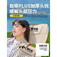 野徒者户外折叠椅三档可调节高背月亮椅靠背椅钓鱼椅便携露营桌椅野餐椅 军绿色【三档调节】加棉款 加固承重