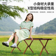 探险者（TAN XIAN ZHE）户外桌椅套装露营椅子桌子一套装备折叠椅便携野餐蛋卷桌克米特椅 120款蛋卷桌+曜黑克米特椅*4