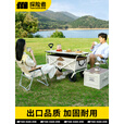 探险者露营车户外折叠推车营地车快递摆摊野餐车大容量野营拖车 黑色升级款160L【万向静音轮+桌板】