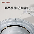 CAMELJEANS围炉煮茶烧烤炉家用户外露营烤肉烤串2025新款无烟便携 抽拉式烧烤围炉-米黄-175CH22014