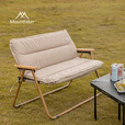 山之客（MOUNTHIKER）双人椅套垫户外露营野营保暖椅垫沙发垫子 双人椅套垫卡其色