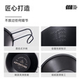 探险者（TAN XIAN ZHE）户外雪拉碗收纳包露营装备餐具折叠可携式304不锈钢野餐黑化套装 军绿雪拉碗*1