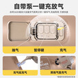 探险者充气床垫打地铺内置泵自动新款帐篷户外露营睡垫折叠家用冲气垫床 【内置蓄电泵】双人充气床