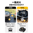 嘻由分体式卡式炉锅具三件套卡磁炉厨房套装全套带锅户外露营全套装备 分体炉+30L收纳包+316烤盘 【液态灰3+1稳压分体炉】