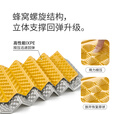 Naturehike挪客徒径3.0折叠蛋巢垫 户外露营徒步登山超轻便携防潮地垫睡垫子 蜜黄/标码