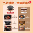 围炉煮茶烤火炉套装烧烤炉子家用室内冬日户外铸铁炭烤炉器具全套 特厚铸铁炉23cm（烤网+实木底座+炭夹）