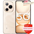 荣耀2025年新款 Power曲面屏8000毫安大电池超长待机NFC防摔防水强信号北斗卫星官方旗舰手机X60pro 沙漠金 8GB+256GB