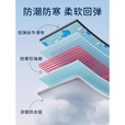 雷博小学生午休垫可睡觉坐加厚折叠教室瑜伽打地铺神器便携防潮湿户外 粉海豚升级款厚20mm/长168*宽60cm 无规格