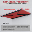 臻锦电动高端伸缩户外遮阳棚折叠式高端别墅庭院铝合金全盒遮阳阳台篷 靠墙5.0米-伸3.0米 手电一体包安装