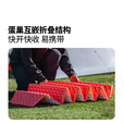 牧高笛雪翎信封R3.2蛋巢垫 户外露营轻量便携防潮垫折叠蛋槽垫 日照金山橙/L