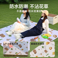 初医生一次性野餐垫防潮户外露营便携沙滩草坪地垫野餐布亲子郊游出行 小熊【1包装】150*200cm(防水防潮+赠送地钉）