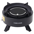 CAMELJEANS红外线卡式炉分体式户外煮茶炉便携式露营炊具2025新款 红外线聚能炉-黑色-175CH24023