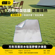 探险者（TAN XIAN ZHE）防潮垫户外帐篷垫子防水布铝箔野餐垫子地铺垫沙滩垫多人加宽  【加厚防水220x220cm】