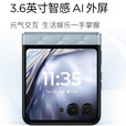 摩托罗拉moto razr 60 第六代折叠屏 60万次折叠认证 康宁防护 湿手触控 12G+512G心动赫兹联名礼盒