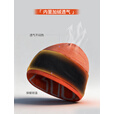 奥尼捷（AONIJIE）跑步帽子女针织羊毛帽男冬季户外徒步冷帽跑步保暖毛线帽 桔色