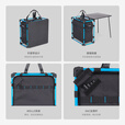 HELINOX Outdoor Field Office M 户外移动办公桌多功能便携露营 Black 黑色