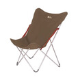 牧高笛（MOBIGARDEN）蝴蝶椅 户外露营便携折叠铝合金高背椅可拆卸超轻休闲折叠椅 蝴蝶椅Elite/松露棕