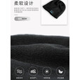 头戴式无线蓝牙帽子V5.0通话音乐立体声针织智能耳机帽骑行保暖帽 Z3-黑色 标配