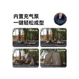 探险者（TAN XIAN ZHE）全自动速开充气帐篷户外野营过夜加厚防雨便携式折叠露营装备全套 【 不含主帐】配套天幕