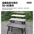 迪飞客世纪桌户外露营桌子便携战术IGT桌三单元3+5可拼接拓展铝合金野餐 【世纪桌】igt玻璃板*2+拓展条