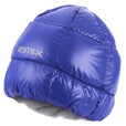 rimix羽绒帽户外登山滑雪男女冬季骑行超轻鸭绒帽加绒加厚保暖防风帽子 蓝色 均码