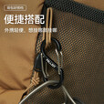 伯希和（Pelliot） 户外露营S型挂扣铝合金车钥匙干小挂扣件腰带卡扣背包万能 曜石黑（4个/包/小号）