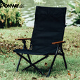 OnwaySports可调节角度铝合金折叠椅便携躺椅钓鱼午睡椅露营凳 新款黑星空 黑色 三档可调节