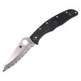 SPYDERCO 美国蜘蛛 C10Endura4巅峰战士VG10刃全齿户外折刀 黑色