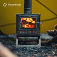 THOUS WINDS千风户外焚火炉具钛合金柴火炉露营野餐烤火帐篷取暖便携式折叠炉 燃灰防护罩（不锈钢）